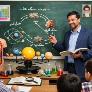 تدریس کامل در کلاس علوم هشتم
